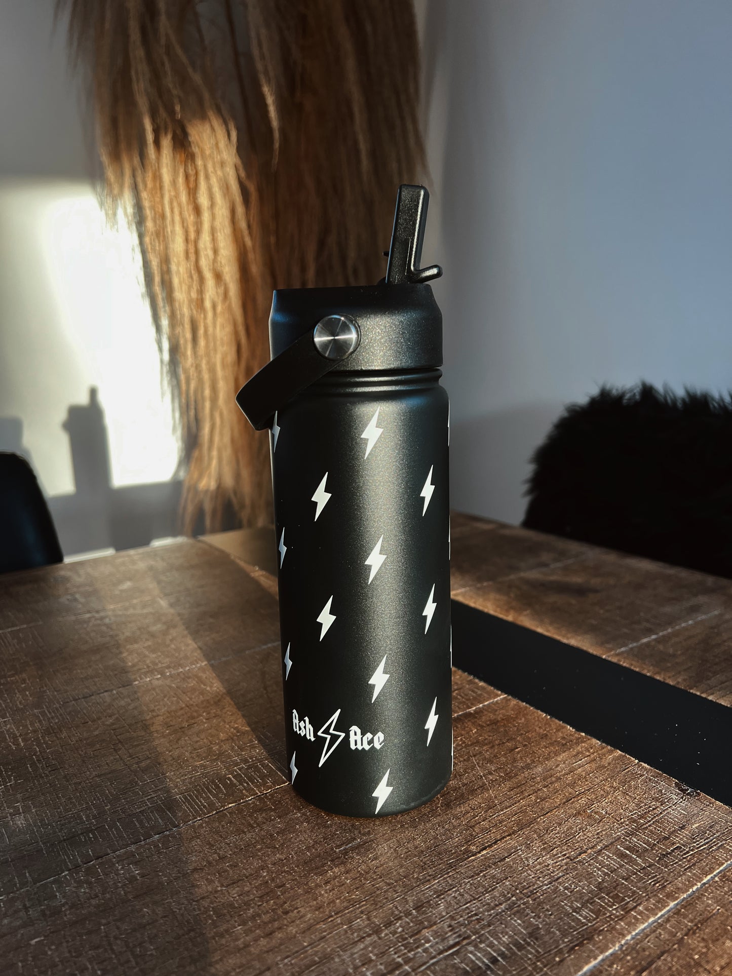 lightening bolt water bottle
