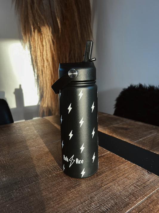 lightening bolt water bottle