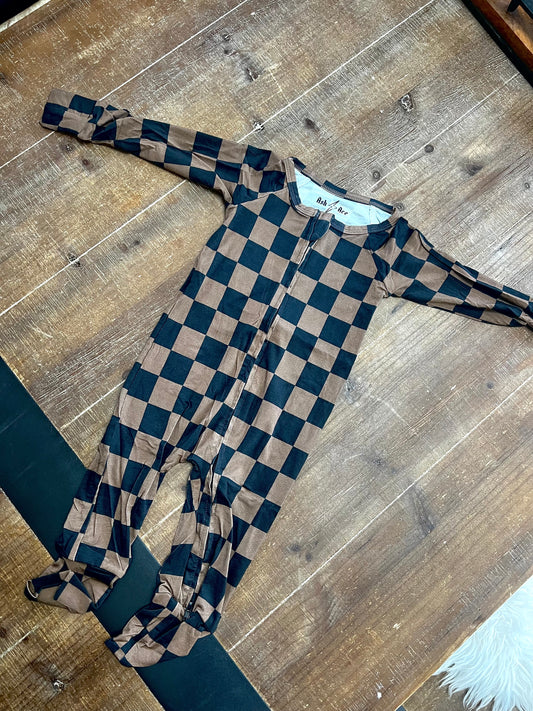 Bamboo zipper jammie