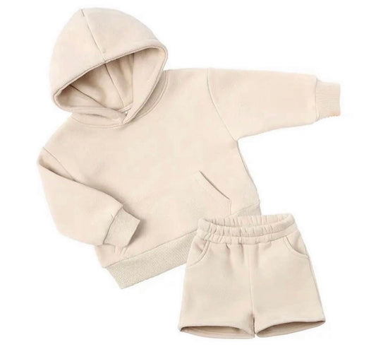 Tan hoodie set